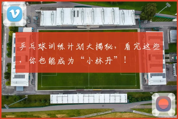 乒乓球训练计划大揭秘，看完这些，你也能成为“小林丹”！
