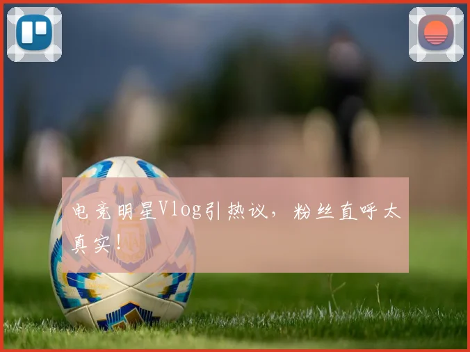 电竞明星Vlog引热议，粉丝直呼太真实！